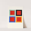 Modification of Tone and Hue of a Colour when placed on or near Different Colours by James Ward