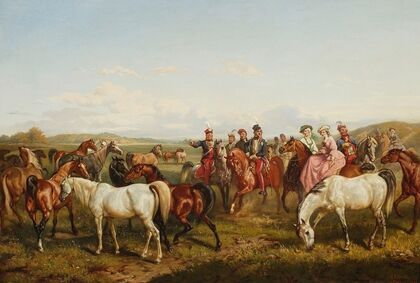 Mohort Demonstrating the Stud (1858)