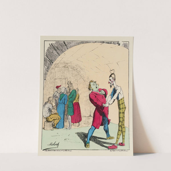 Mon cher ami, dans les circonstances critiques comme celles où nous nous trouvons, il faut savoir se sacrifier pour by Moloch (Alphonse Hector Colomb)