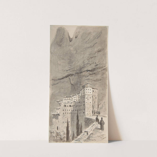 Monastery of Mega Spileon, Greece by Peter Toft