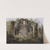 Monastery ruin Eldena by Caspar David Friedrich