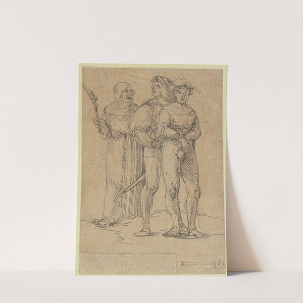 Mönch, Henker und Delinquent by Hans Leonhard Schäufelein