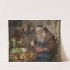 Mönch in der Küche by Ernst Nowak