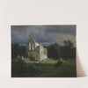 Mondscheinlandschaft Mit Ruine (Moonlit Landscape) (1849) by Arnold Böcklin