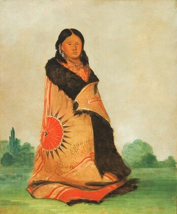 Mong-Shóng-Sha, Bending Willow, Wife of Great Chief (1832)