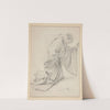 Monk Kneeling by Alfred Parsons