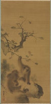 Monkeys on a Rock Ledge (c. 1800–1821)