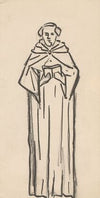 Monnik met boek