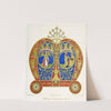 Monogram of our Blessed Lady’s Name, with the Annunciation by Augustus Pugin
