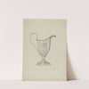 Monogrammed Silver Cream Pitcher by David P Willoughby