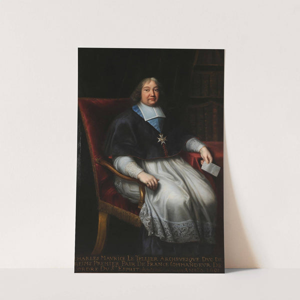 Monseigneur Charles-Maurice Le Tellier by Pierre Mignard