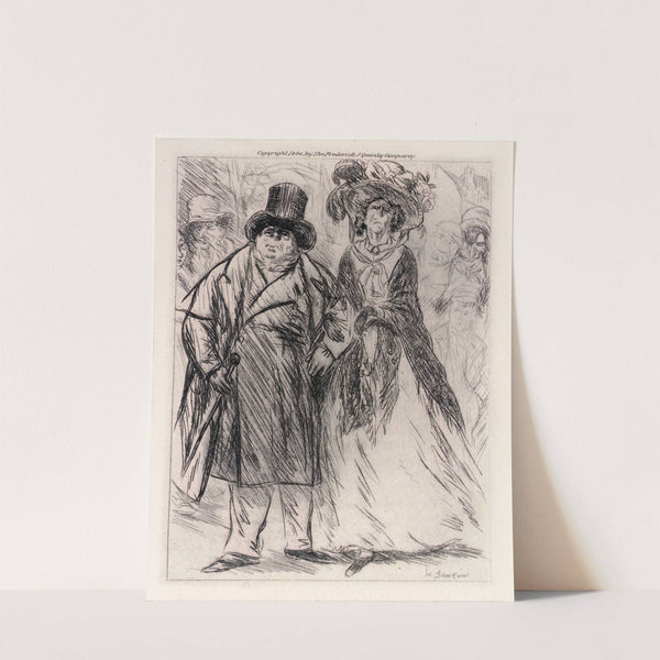 Monsieur and Madame Mollet by William James Glackens