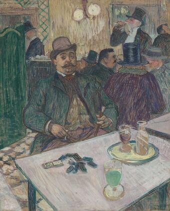 Monsieur Boileau at the Café (1893)