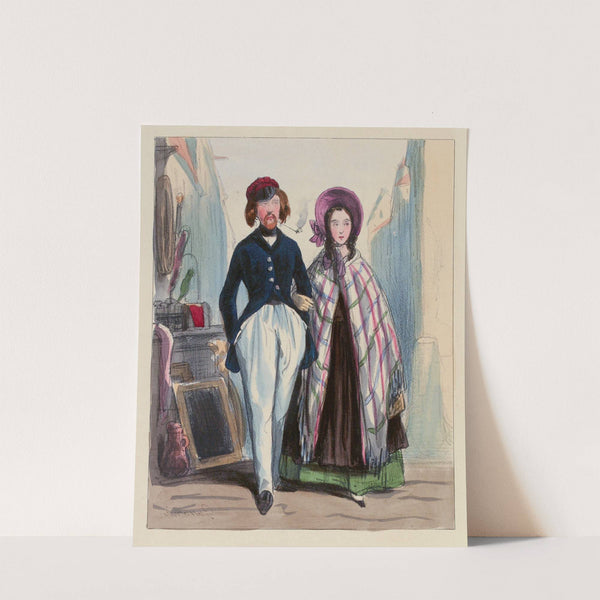 Monsieur et M’ame Ernest. (1839-1841) by Paul Gavarni