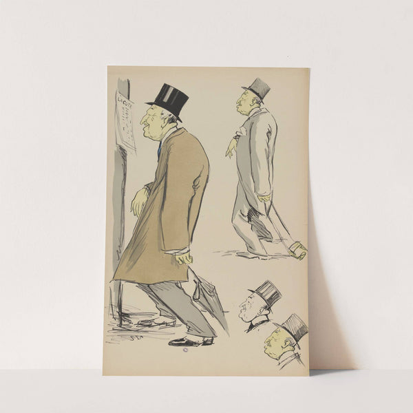 Monsieur Marghiloman (1923) by Georges Goursat (Sem)