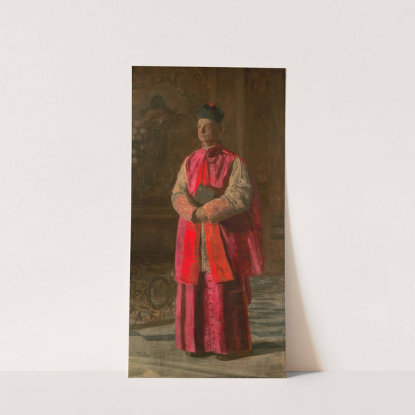 Monsignor James P. Turner by Thomas Eakins