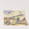 Montagne Sainte-Victoire,from near Gardanne (c. 1887) by Paul Cézanne