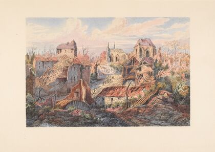 Montdidier – Vue générale (1920)