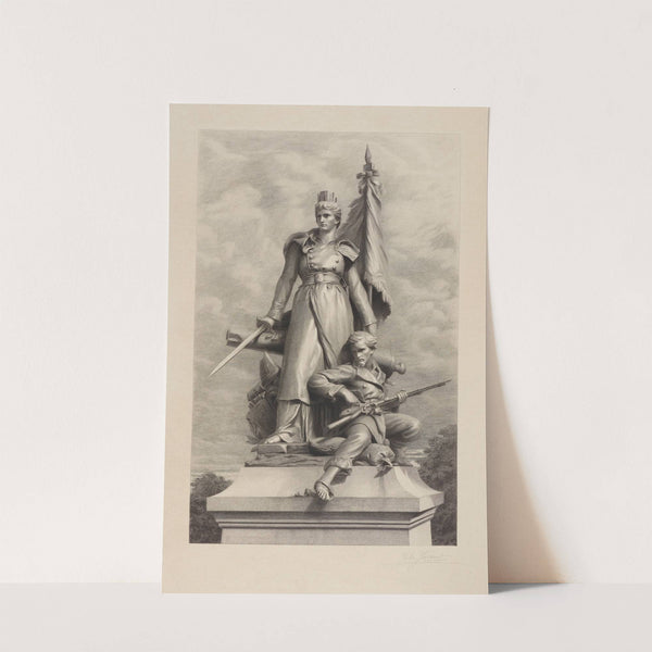 Monument allégorique à la défense de Paris (1880) by Louis-Ernest Barrias