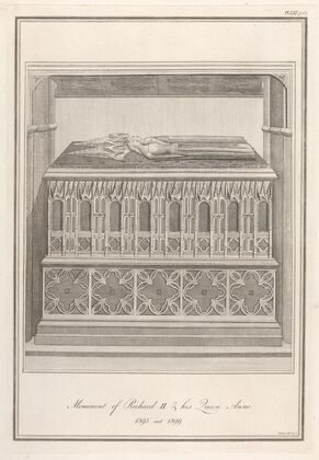 Monument of Richard II and his Queen Anne 1395-1399