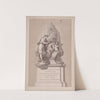Monument to Johann Christian Bach (1782) by Francesco Bartolozzi