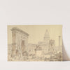 Monuments of Paris (18th century) by Follower of Hubert Robert