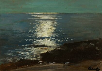Moonlight on the Sea
