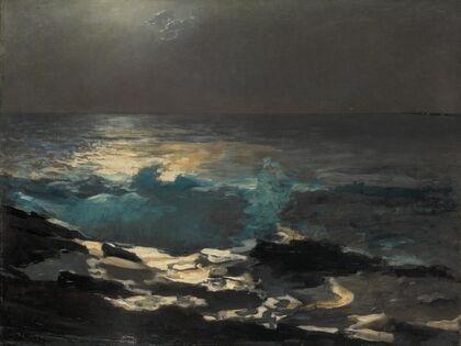 Moonlight, Wood Island Light