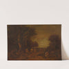 Moonlit Landscape with Indians by Ralph Albert Blakelock
