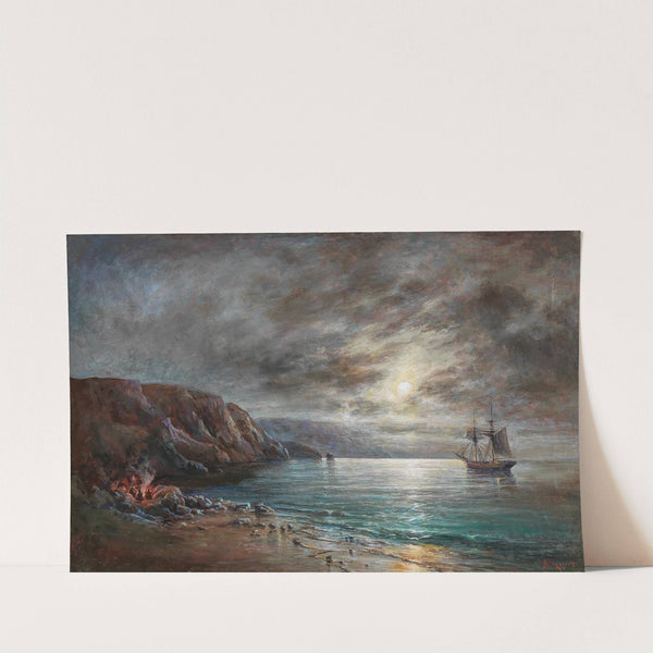 Moonlit Night over Crimea by A. Frandetti