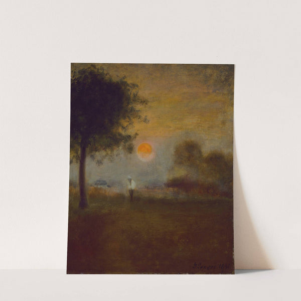 Moonrise by George Inness