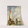 Moored Ships at Harbour by Paul Jean Clays