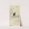 Moorhen at flowering plant by Ohara Koson