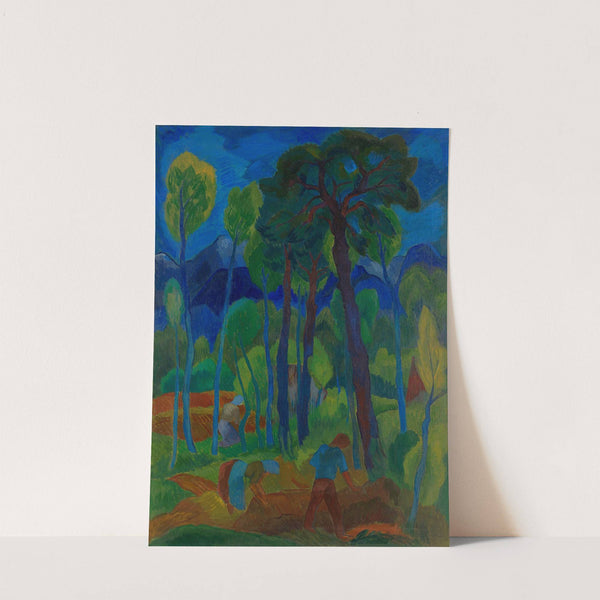 Moorlandschaft (1920) by Fritz Schaefler