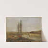 Moorlandschaft bei Lundenburg by Emil Jakob Schindler