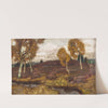 Mooslandschaft mit Birken by Carl O&#039;Lynch of Town