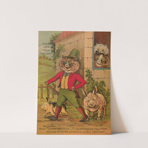 More cats from Ireland by Louis Wain