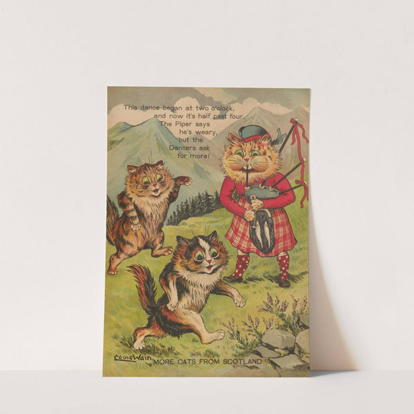 More cats from Scotland by Louis Wain