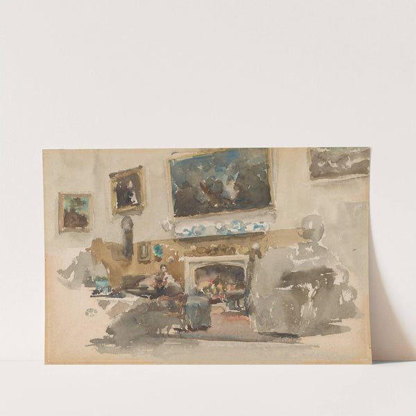 Moreby Hall (1882-1884) by James Abbott McNeill Whistler