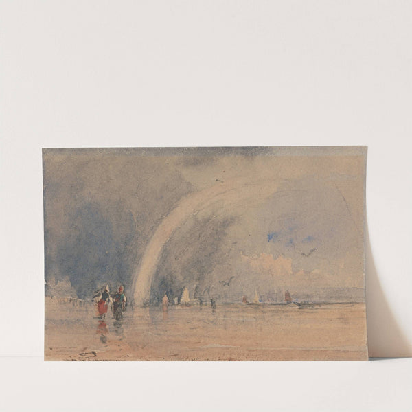 Morecambe Sands (second half of 1830s) by David Cox