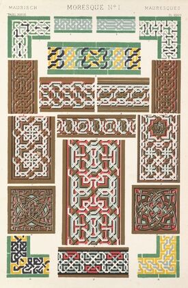 Moresque No.1 — size preview