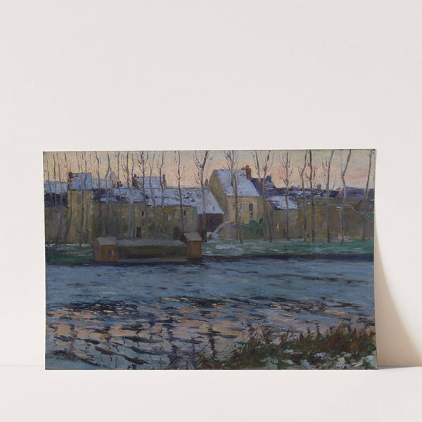 Moret, Winter by Maurice Galbraith Cullen