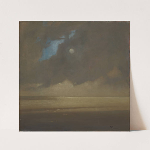 Morgennebel am Bodensee by Carl Hollmann