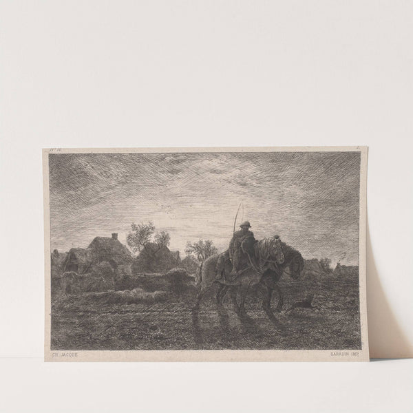 Morning (c. 1864) by Charles Emile Jacque