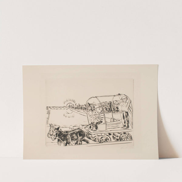 Morning (1923) by Max Beckmann