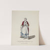 Morning habit of a lady of Venice in 1750. Dame de Venise en deshabillé. (1757-1772) by Charles Grignion