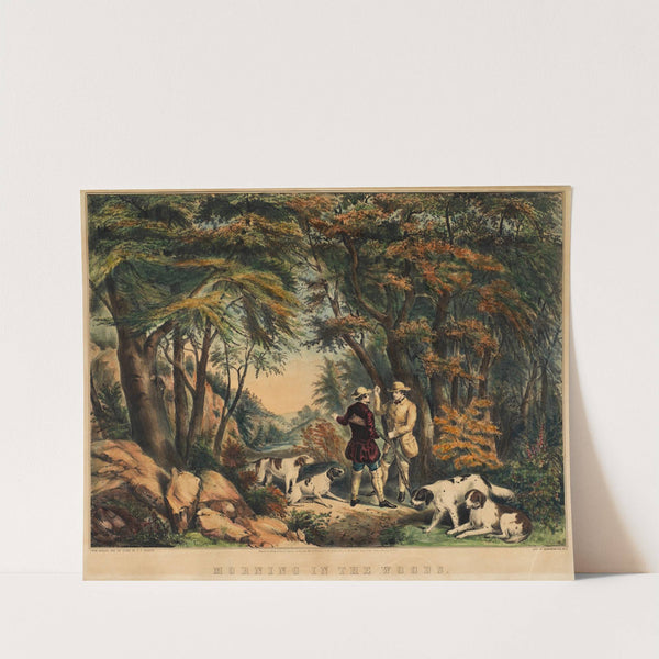 Morning in the Woods by Frances Flora Bond Palmer