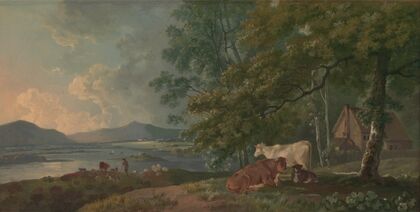 Morning: Landscape with Cattle (ca. 1775)