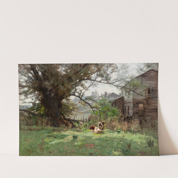 Morning-Old Schofield&#039;s Mill by Theodore Clement Steele