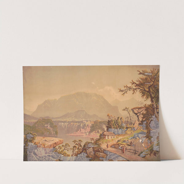 Morning on the Penobscot (1878) by Gibson &amp; Co. Lith